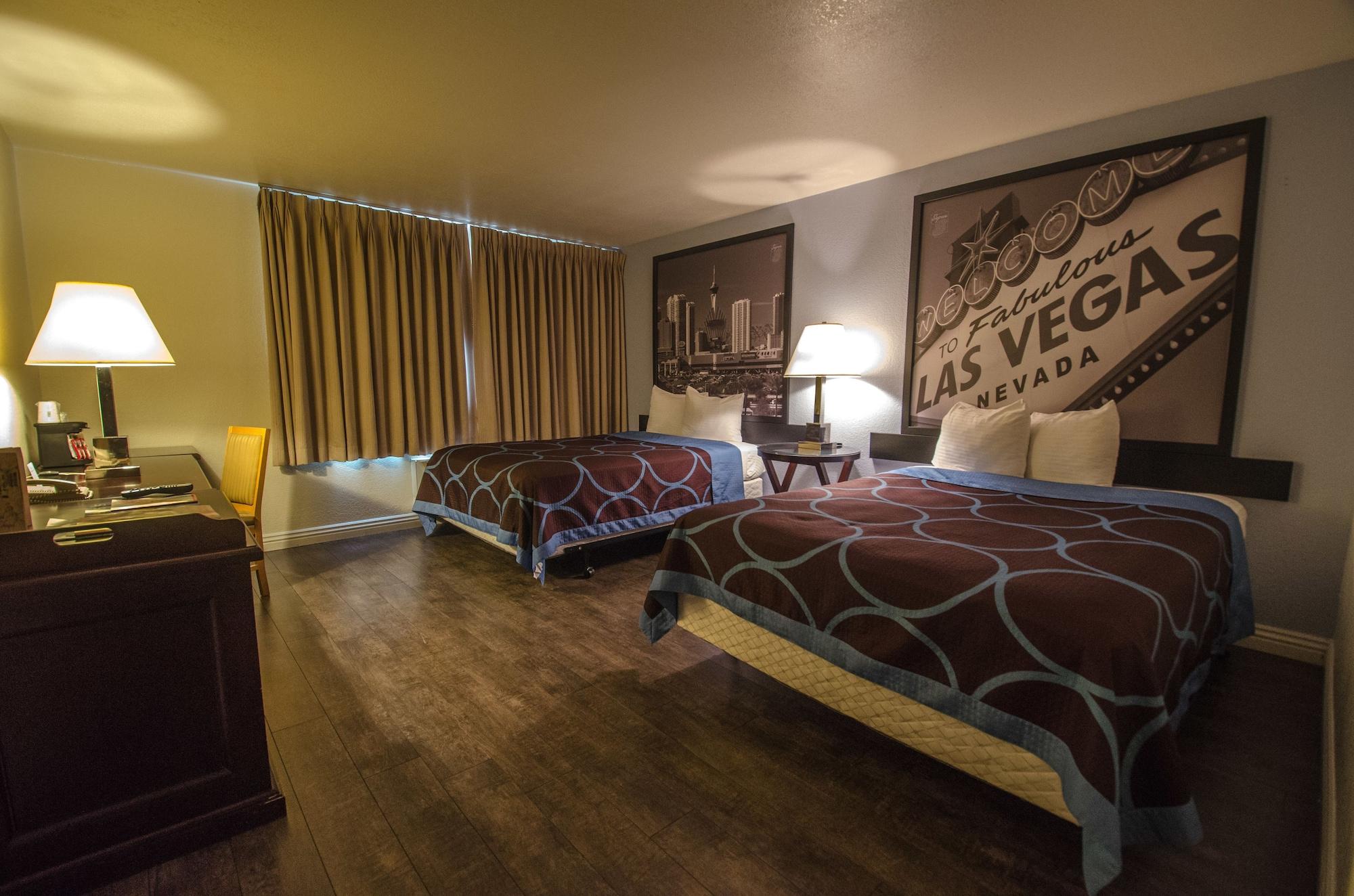 Super 8 By Wyndham Las Vegas North Strip/Fremont St. Area Buitenkant foto